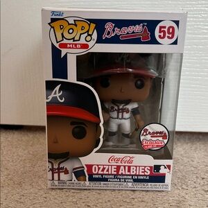 Funko MLB Baseball Player Ozzie Albies Pop Figure Atlanta Braves #59
